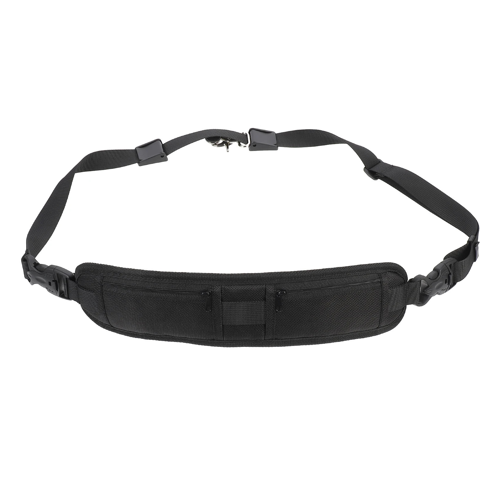 Professional Camera Strap 1PC Nylon Adjustable Shoulder Neck Belt Double Zipper Lens Pocket Card Storage for Mirrorless - Image 3