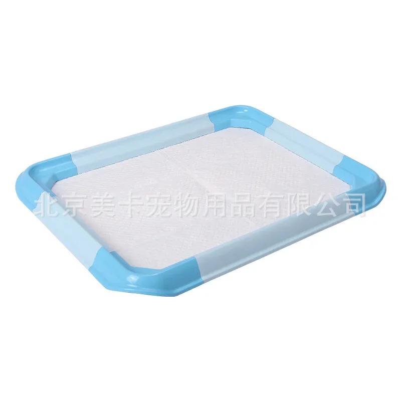 Assembling Dog Toilets Portable Pet Designated Toilets Urine Pads Large Dog Indoor and Outdoor Pet Toilets Are Removable