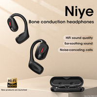 Niye T18 Open Ear Air Conduction TWS Earphone Bluetooth 5.3 Wireless Headphone Sports Ear Hook Surround Space Audio Earbuds