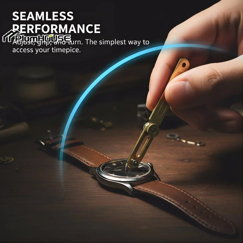 53MM Watch Repair Tools Metal Adjustable Back Case Opener Cover Remover Screw For Watchmaker Open Battery Change Tool
