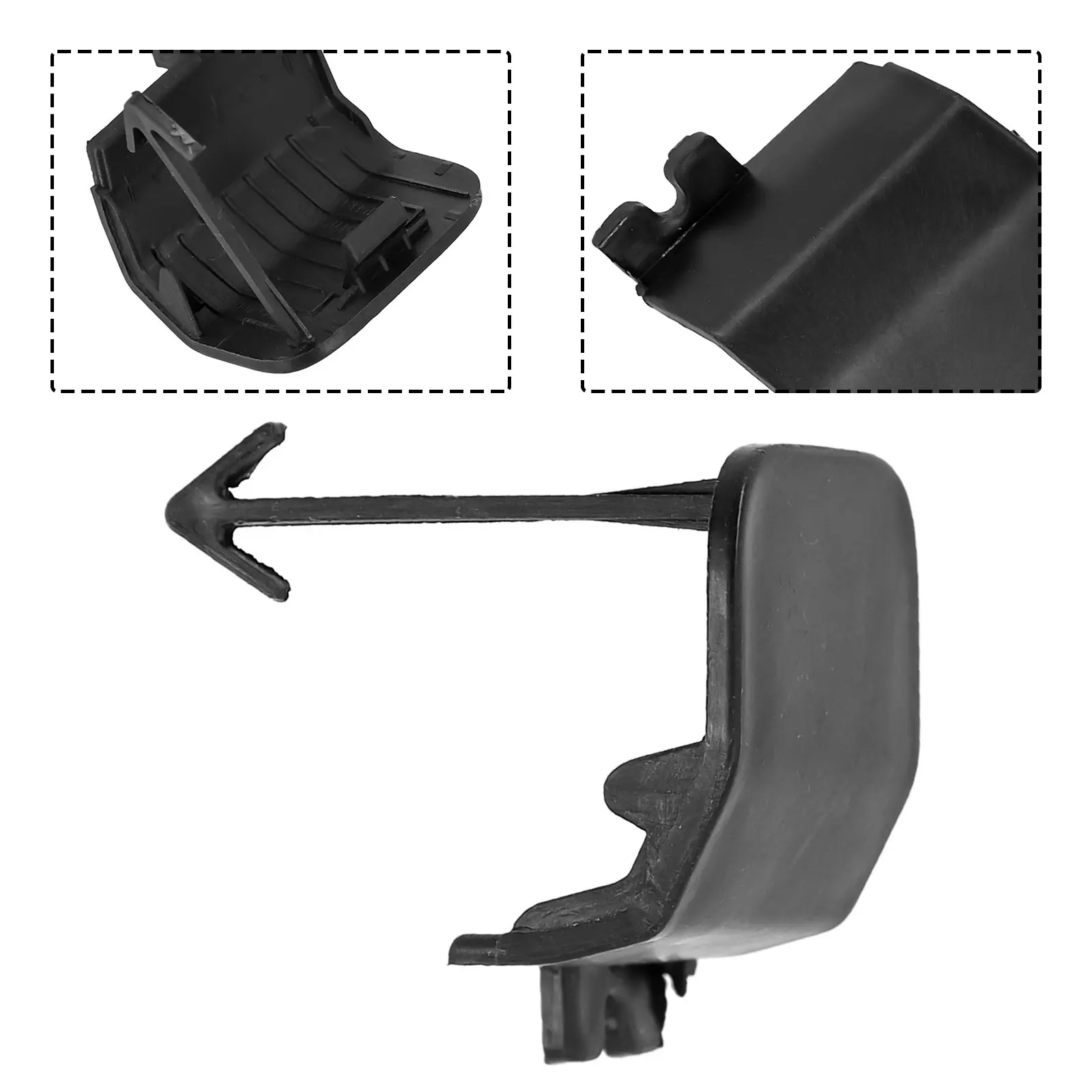 

Front Bumper Front Bumper Tow Hook Cap Cover Installation Black Direct Replacement Fitment Fits For Kia Sportage