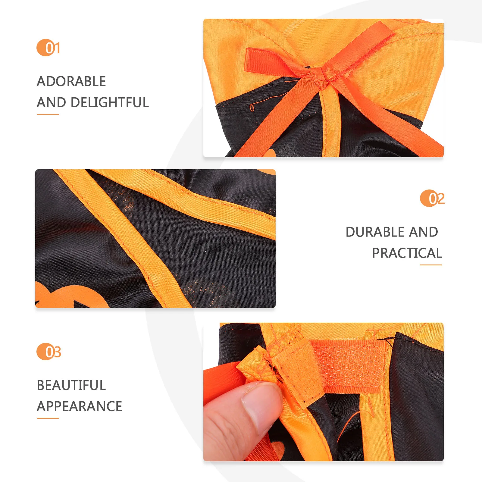 

Pumpkin Cape Dog Cloak Halloween Pet Cat Cosplay Costume Costumes for Pets Demon