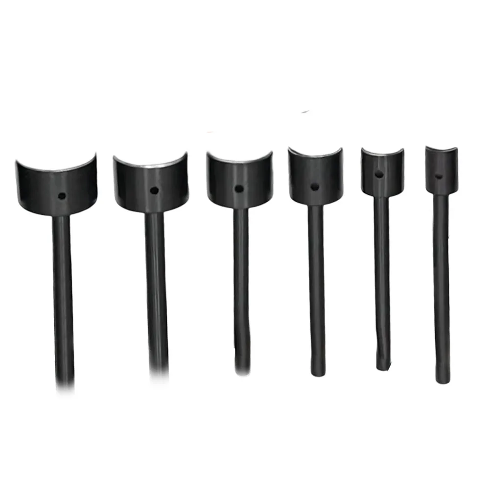 7pcs Half Round Punch Leather Punch Tools 15-45 Mm Half-round Cutter Punch For 1/2 Circle Leather Edge Cut Wallet Handbag DIY