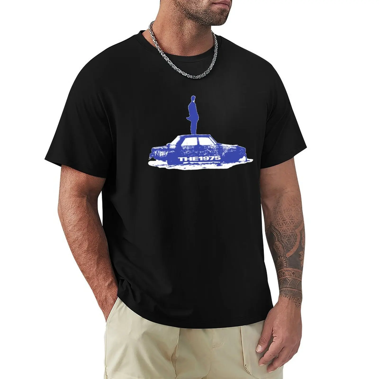 

bfiafl car T-Shirt Modern Style Print T-Shirt
