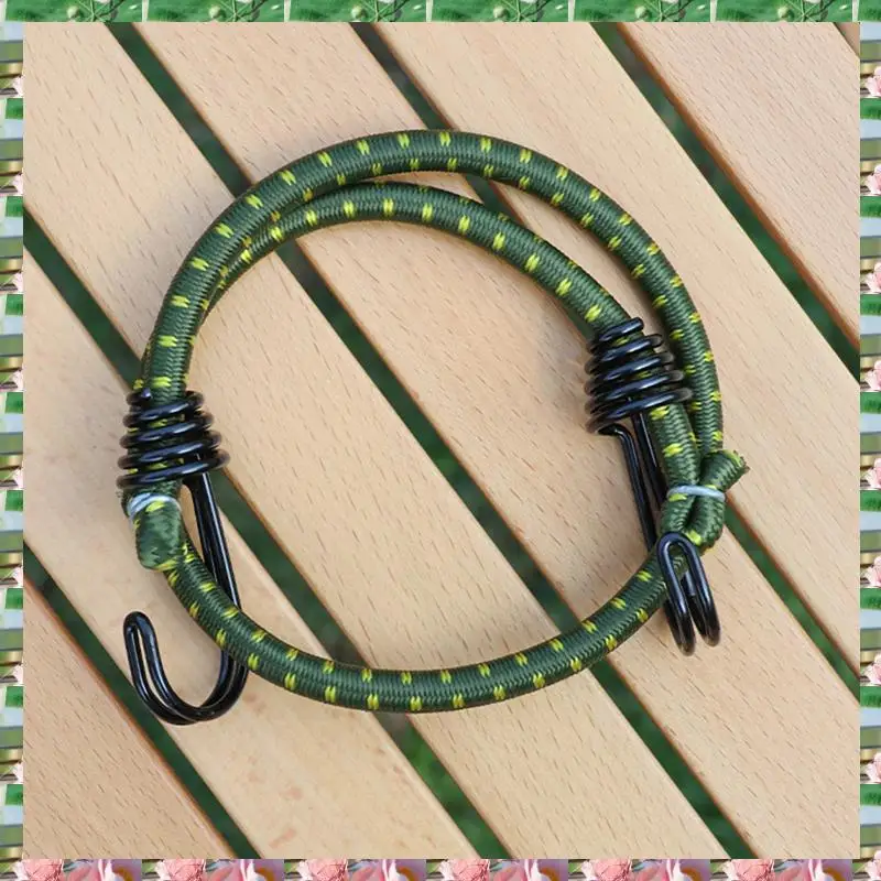 

Sports Bungee Cord High Elasticity Rubber Tied Rope With Hooks Outdoor Tent Assembly Camping Luggage Tool Outdoor Accessories,Bu