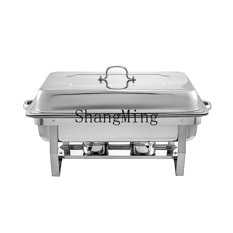 

PYH Stainless Steel Buffet Stove Food Heating Vessel Restaurant Folding Dining Stove Buffet Stove