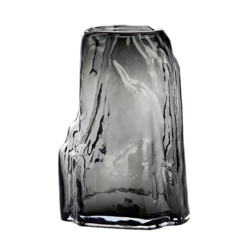 

Creative landscape Chinese wind glass vase hydroponic home rich bamboo Internet celebrity simple living room water