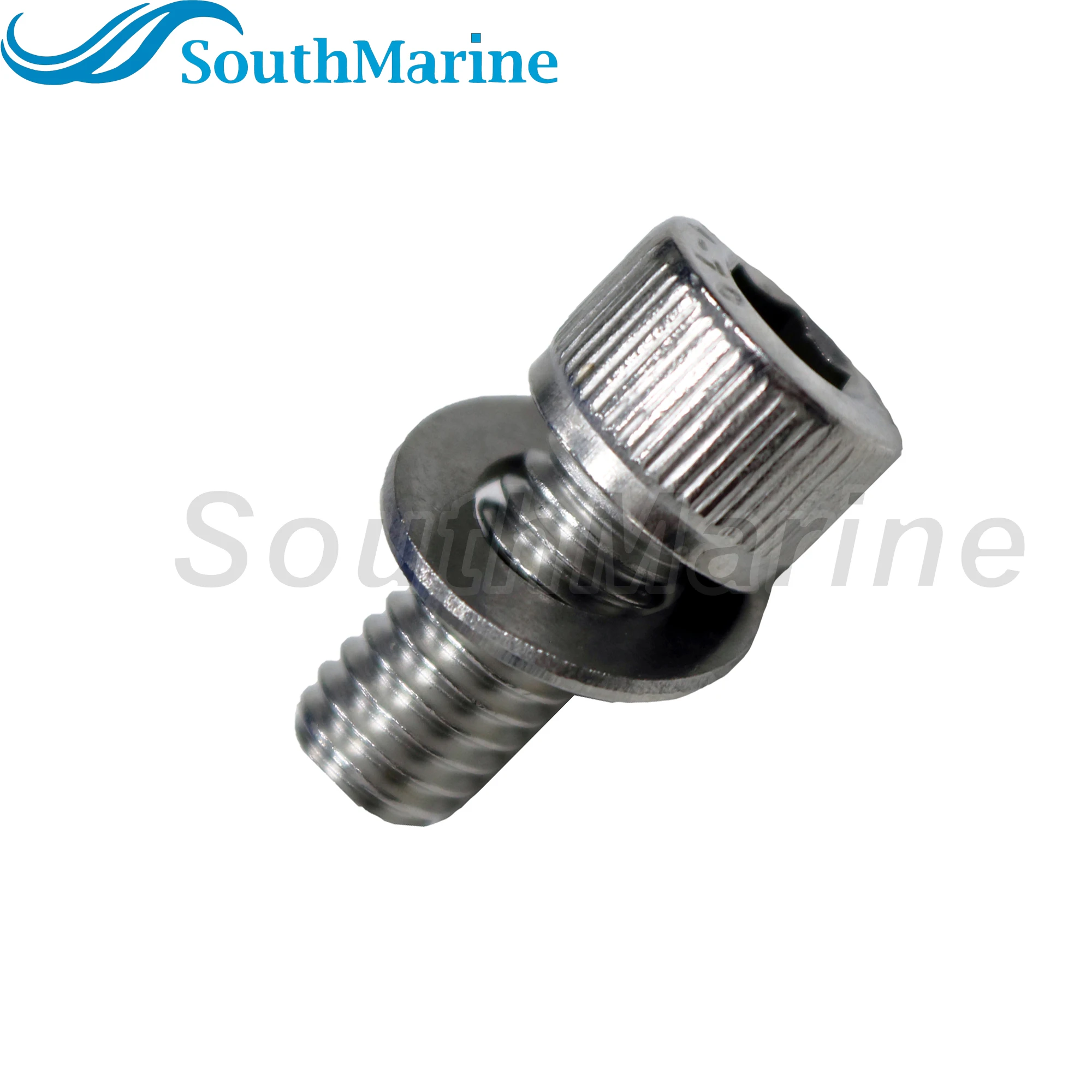 Boat Engine 09117-08037 09117-08109 Trim Tab Anode Screw Bolt for Suzuki 25HP-85HP, 5031215 for Evinrude Johnson OMC BRP