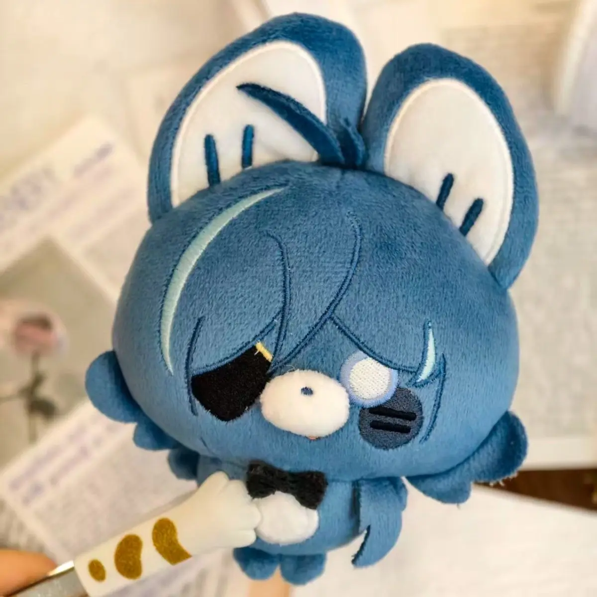 Kaeya Alberich Genshin Impact 10CM Game Cosplay Cotton Animal Body Cute Plush Cartoon Figure Pendant Fans Xmas Gift Halloween view 4