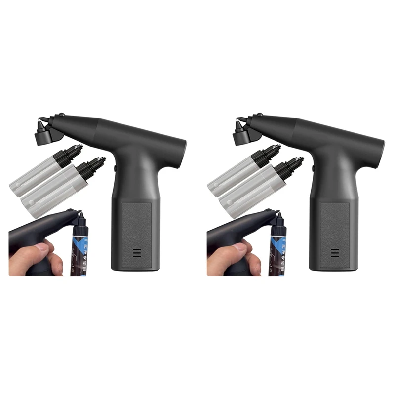 Electric Spray Paint-Gun For Cars, Handheld Electric Cordless Spray Paint Sprayer-Gun, For Car, Bicycle