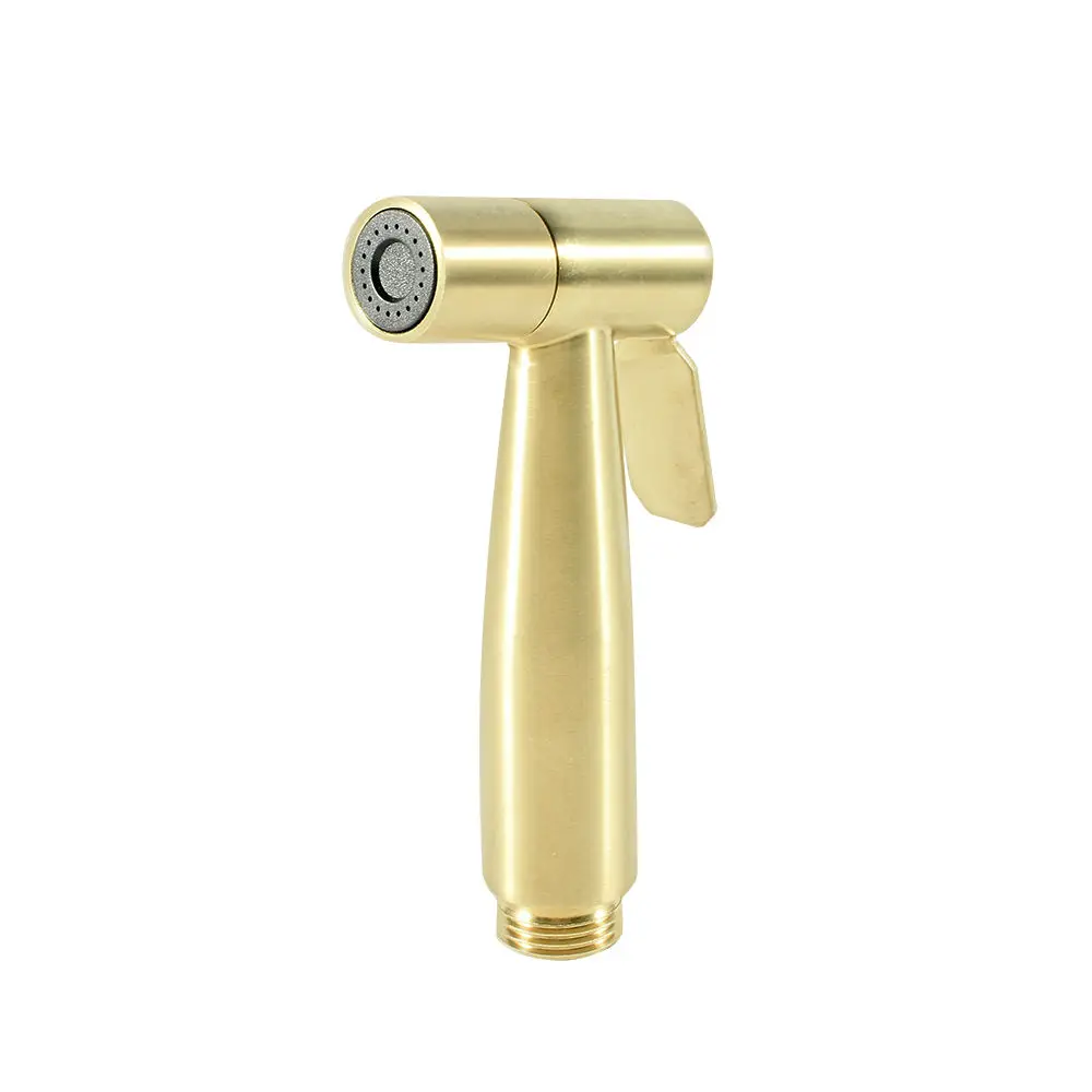 

Bathroom Brushed Gold Handheld Bidet Set