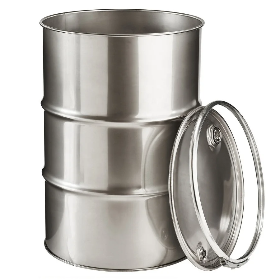 

Custom Made Open Head Stainless Steel Honey Milk Barrel for Sale