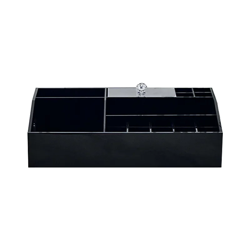

Light luxury creative acrylic tray cosmetics jewelry lipstick perfume jewelry storage box high value bedroom living room