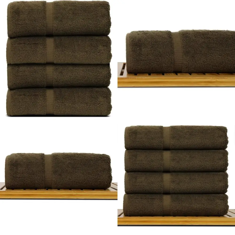 

Экологичные полотенца из 100% турецкого хлопка — высокая впитываемость, быстросохнущая, 700 GSM, роскошная спа-коллекция для использования в ванной комнате