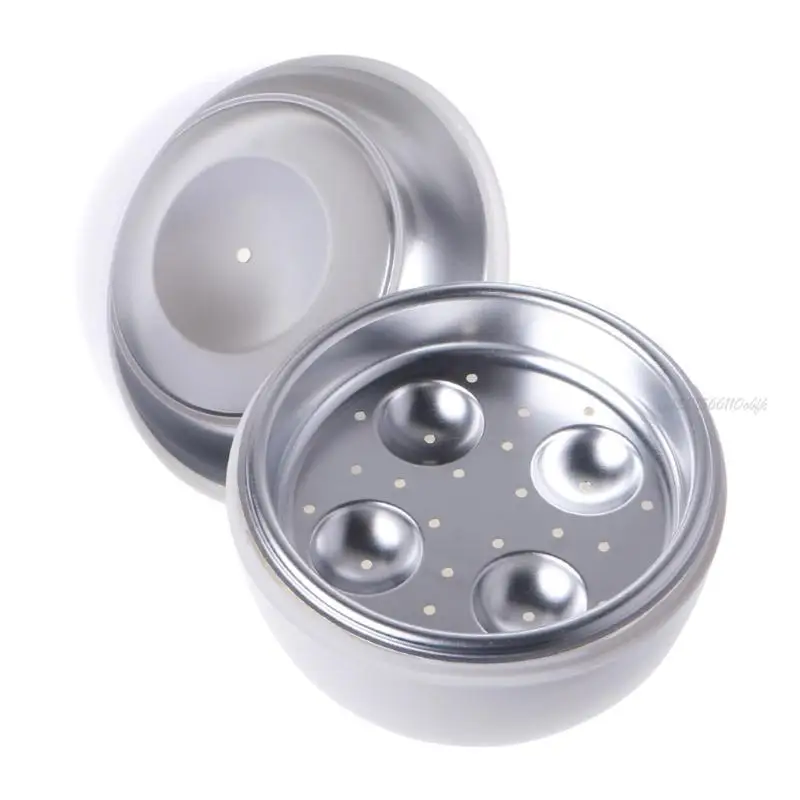 27RBマイクロ波卵スチーマーボイラークッカー簡単なクイック5分ハードまたはソフトボイルド