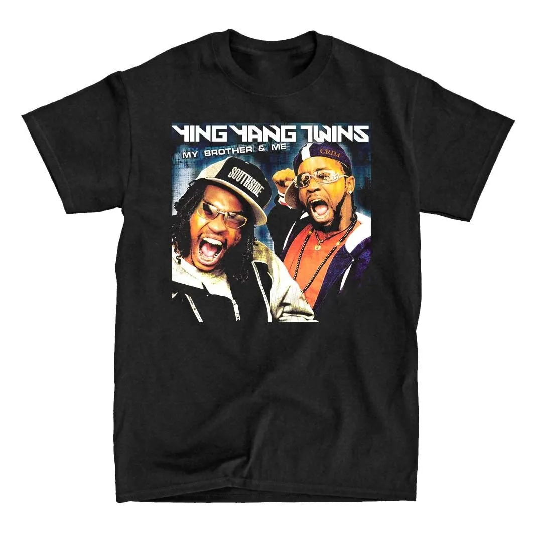 Rare Hot Ying Yang Twins Band Gift For Fan Black S-2345XL Unisex T-shirt GC769