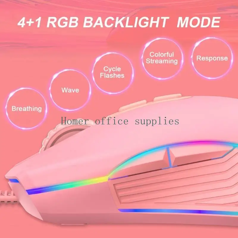 K43B BRAIDED USB MOUSE VỚI TÍNH NĂNG C