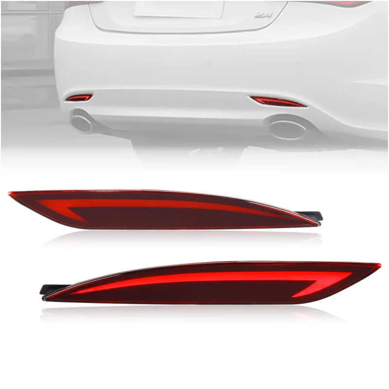 

New ved Led Bumper Lamp Reflector for 8th 2011-2014 Sonata Rear Light