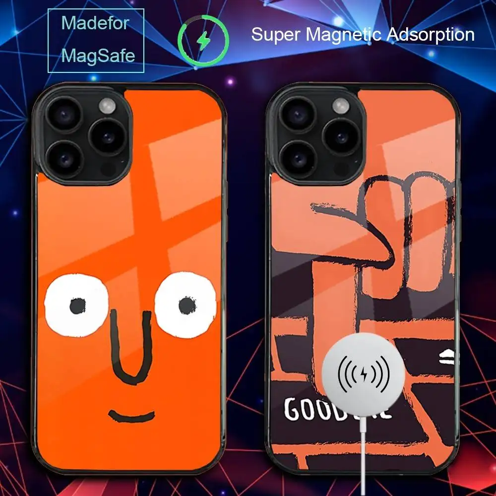 

J-Jean Art J-Jullien Phone Case For iPhone 17,16,15,14,13,12,11,Pro,Max,Plus,Mini,SE4,E Magnetic Magsafe Wireless Charging