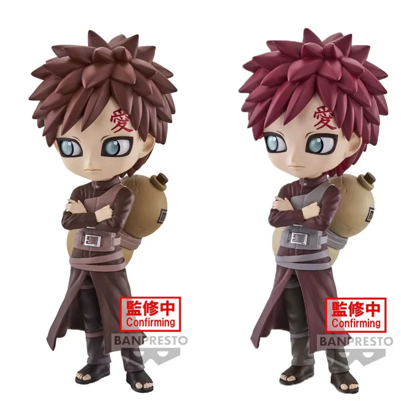

Bandai натуральная Q Posket Naruto: Shippūden Gaara аниме фигурки игрушки для мальчиков и девочек детские подарки Коллекционная модель украшения