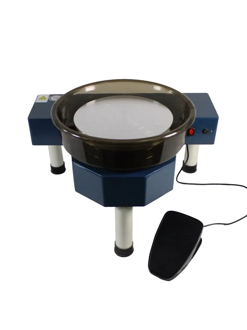 High Power Ceramic Throwing Work Clay Electric Pottery Wheel with Splash Pan