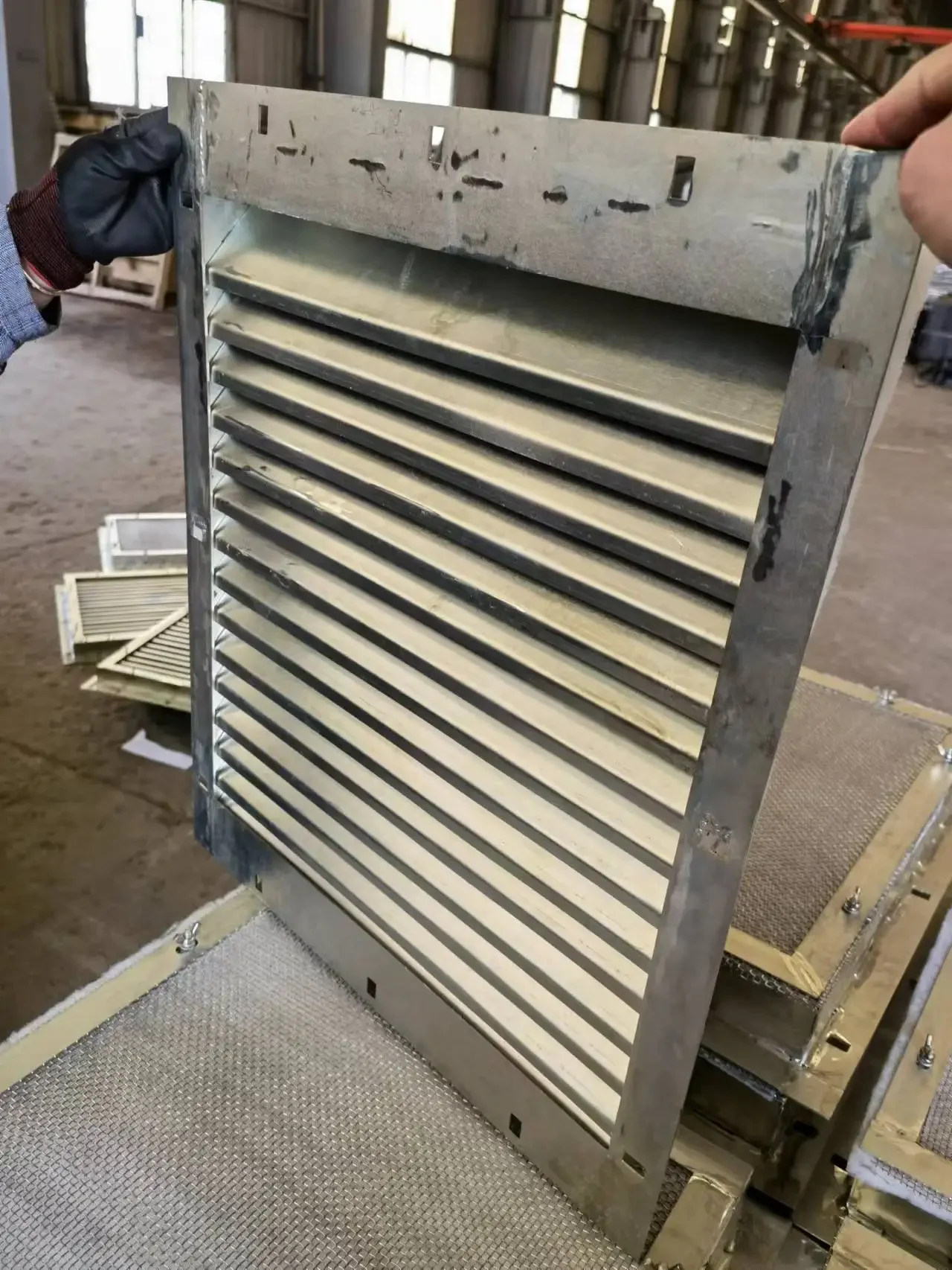 Accessoires pour l'énergie éolienne volets insonorisés