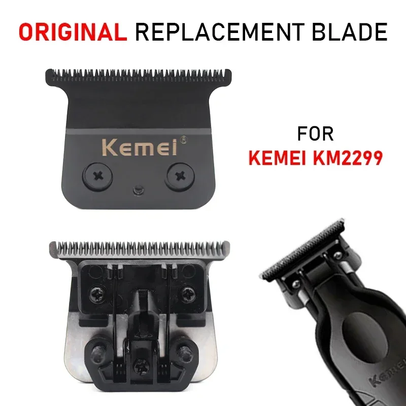 Kemei KM-2299 Original Replacement Hair Clipper Blade Clipper Professional Hair Trimmer Cutter Head Parts Accessories