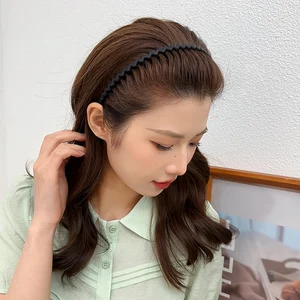 عصابات شعر غير قابلة للانزلاق للنساء والرجال إكسسوارات الشعر 3/9 قطع أفضل 6 تاج رجالي مبيعا - رقم 2