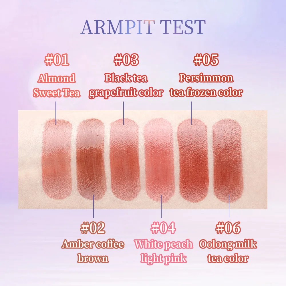 Ginger Candy-vormige lipgloss, met een vochtige en voedende textuur, langdurige en levendige kleur, een schattige lipgloss.