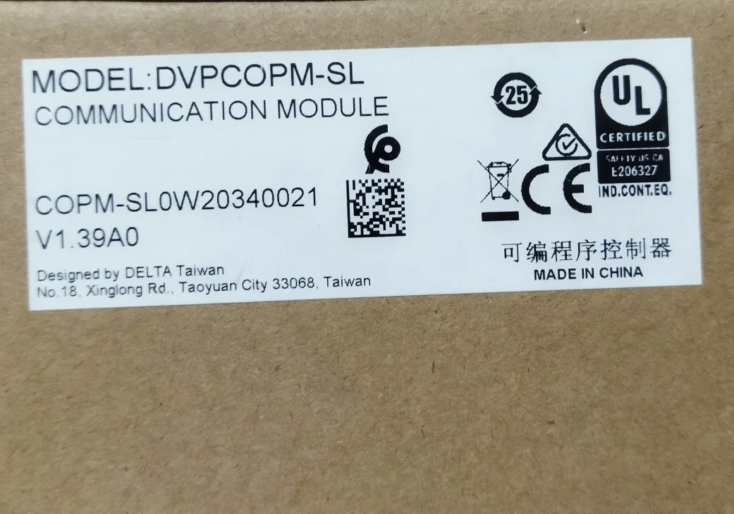 

DVPCOPM-SL New Original Genuine Delta COPM Series Expansion Module In Stock