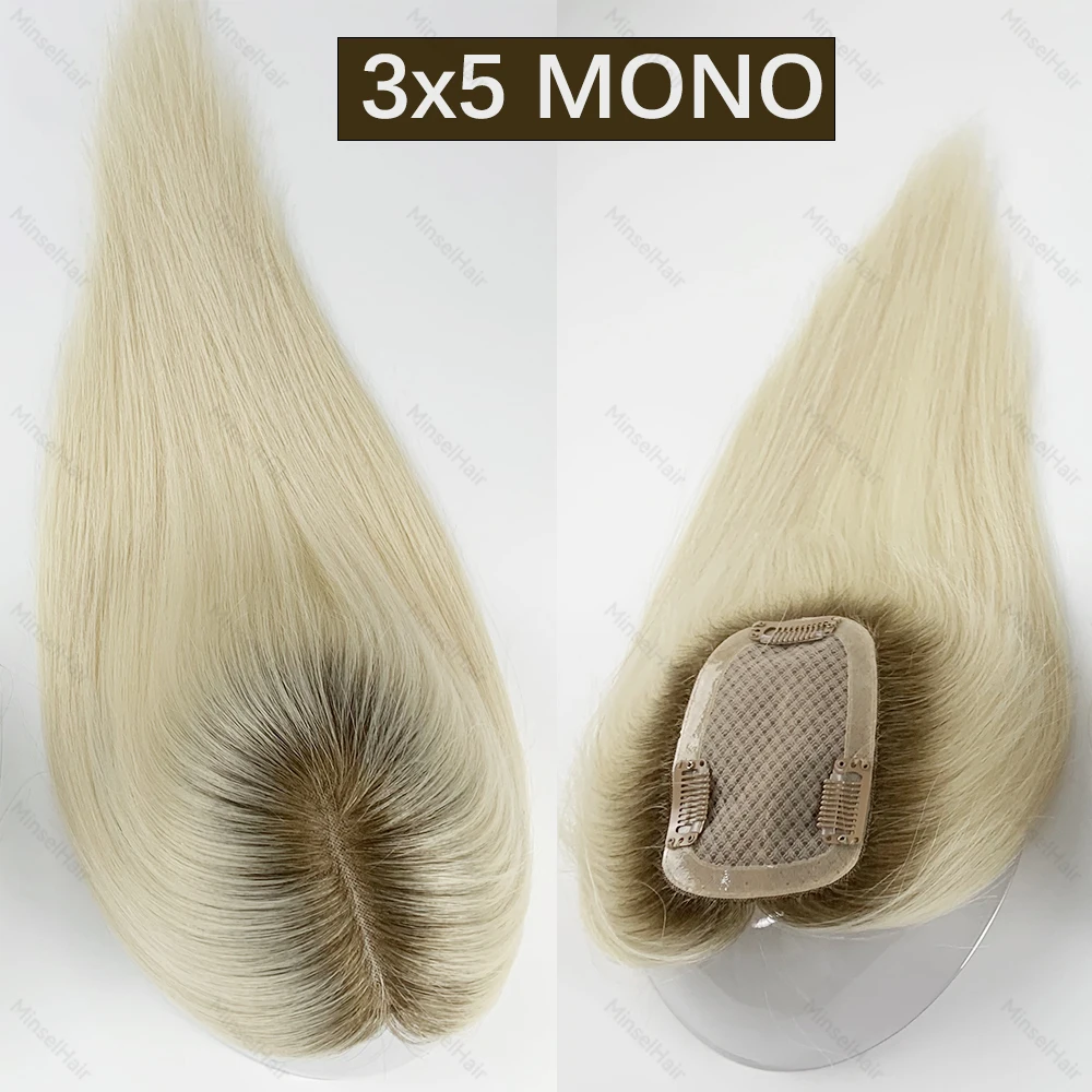 Balayage T3-60 قاعدة أحادية شعر بشري لعذراء 14 "16" كروشيه يدوي 130% كثافة قابلة للتنفس 100% واقعية خالية من العقدة