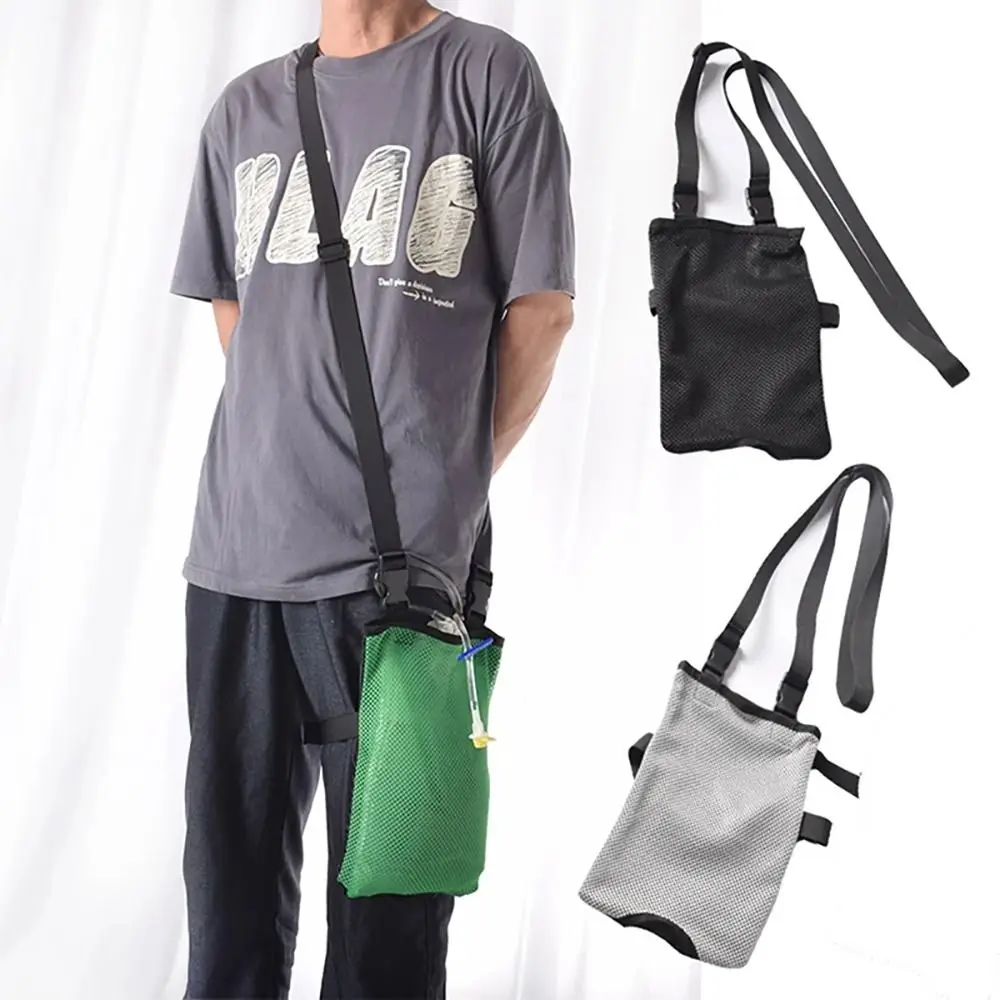 

Portable 2L Catheter Bag Breathable Adjustable Urine Leg Bag Mesh Urinary Drainage Bag