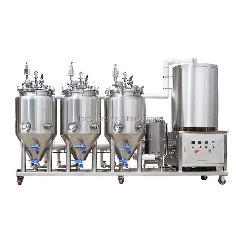 50l 100l 200l 300l 500l Beer Brewing Equipment with Mash/Lauter Tun Farm Fermenting Beer Brewery System CUSTOMIZED