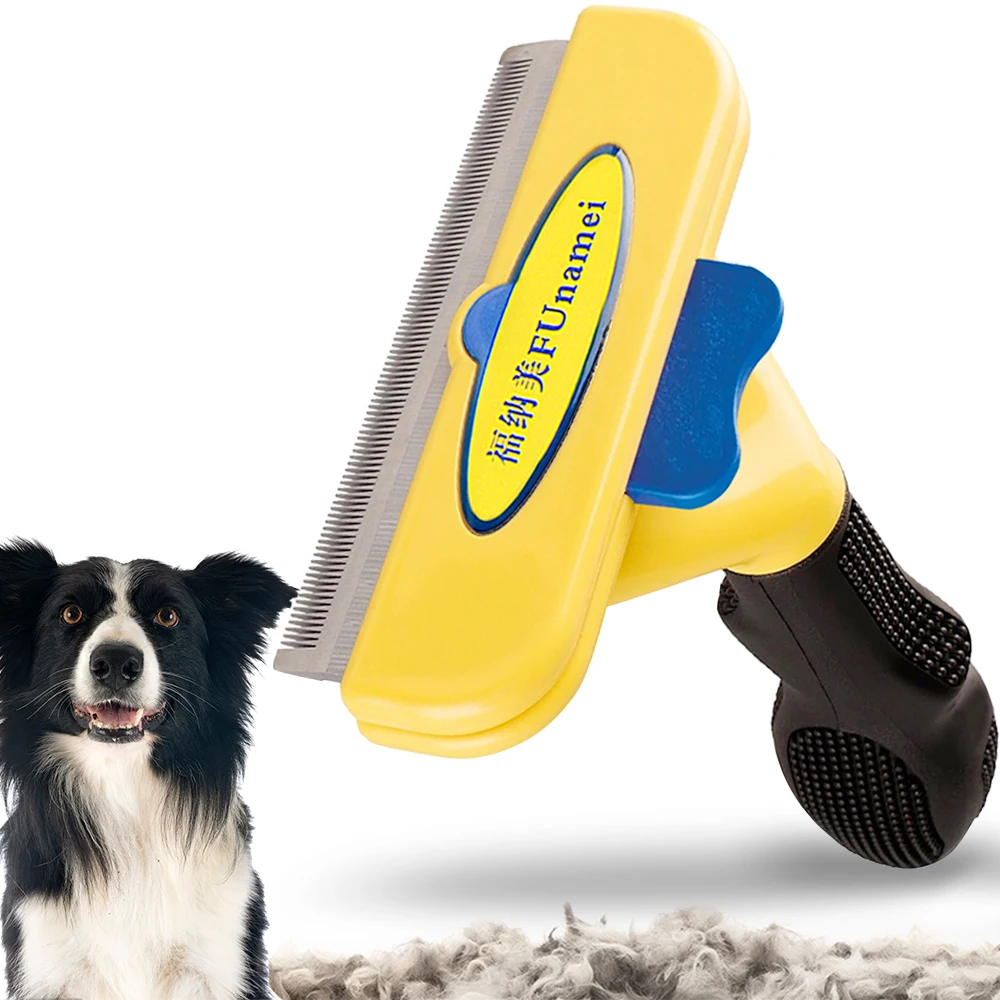 Dog Brush Pet Brush for Dogs Cats Pet Hair Removal Brush Dog Grooming Comb Cat Hair Massage Combs Dog Hair Deshedding tool