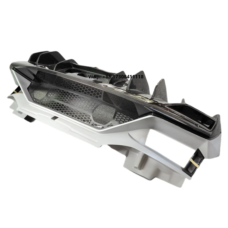 

New Half Carbon Fiber Rear Bumper Body Kit for LP700 Upgrade SVJ Style