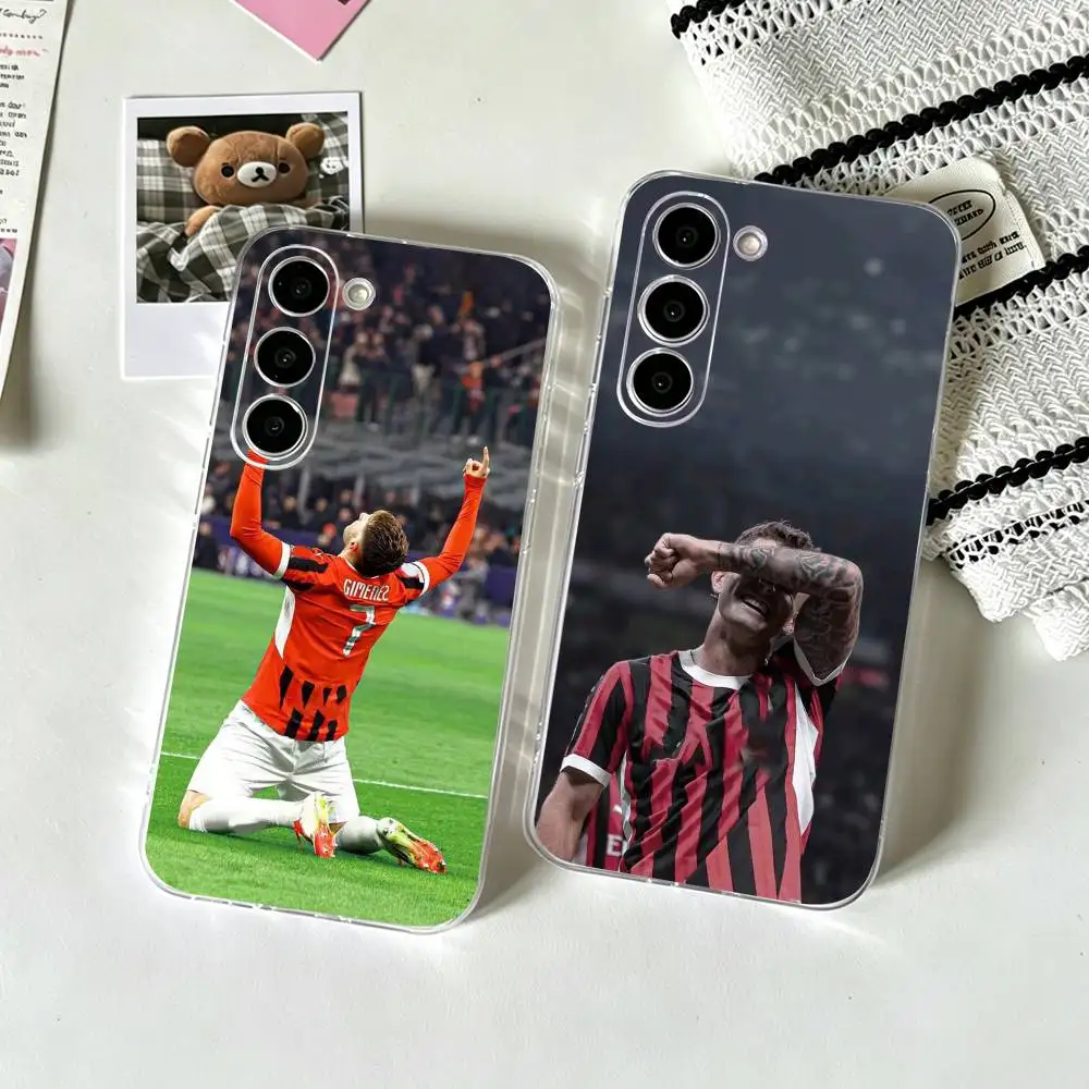 

Santiago Gimenez Phone Case For SamsungA10,12,20,21S,30,31,40,50,51,52,70,71 Transparent Cover