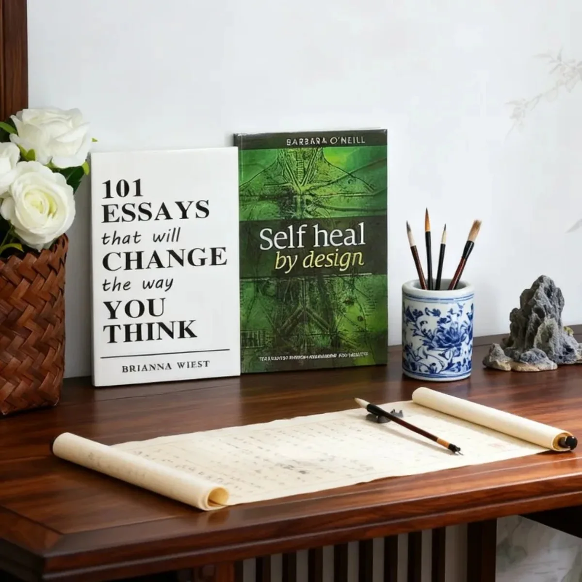 

《101 Essays That Will Change The Way You Think》+《Self Heal By Design》Book Set - Mind Refresh Self Healing:Boost Thinking Harmony