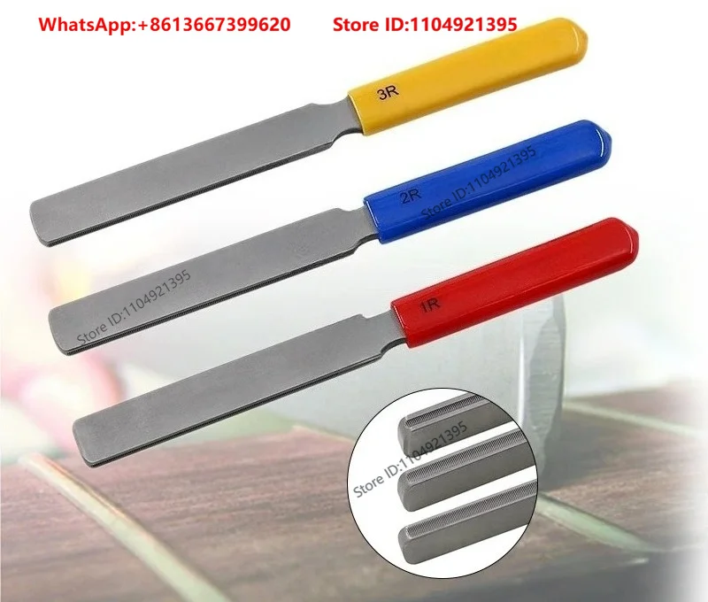 Guitar fingerboard fret file collection, fret crown grinding file repair tool, fr-et warping arc fi-le leveling repair.1PCS