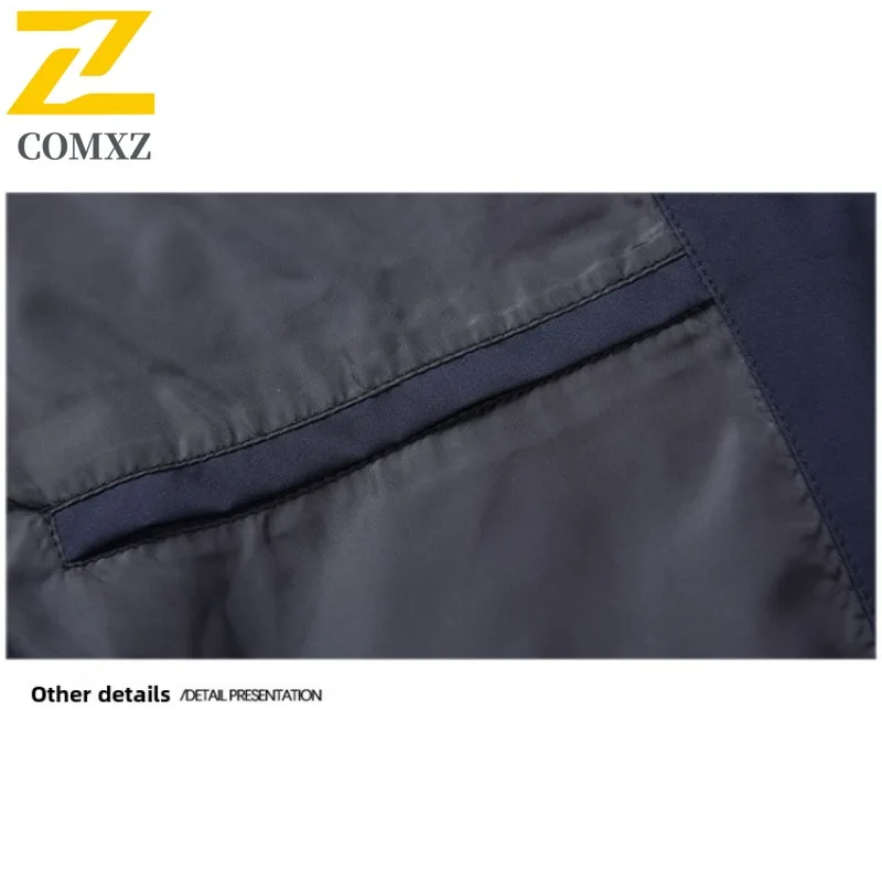 COMXZ 2025 Winter Men's Down Jacket Business Leisure Warm 90% White Duck Down Coat Fashion Waterproof windproof Outdoor Clothing