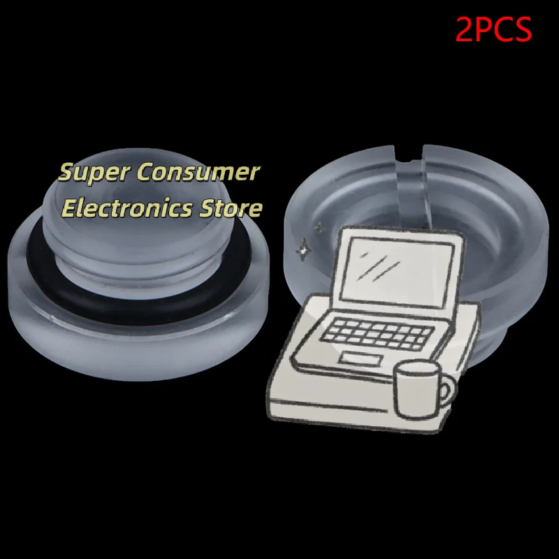 

2 шт. матовые акриловые заглушки G1/4 с ручным затягиванием – матовая отделка, уплотнительное кольцо для герметизации портов в пользовательских системах водяного охлаждения