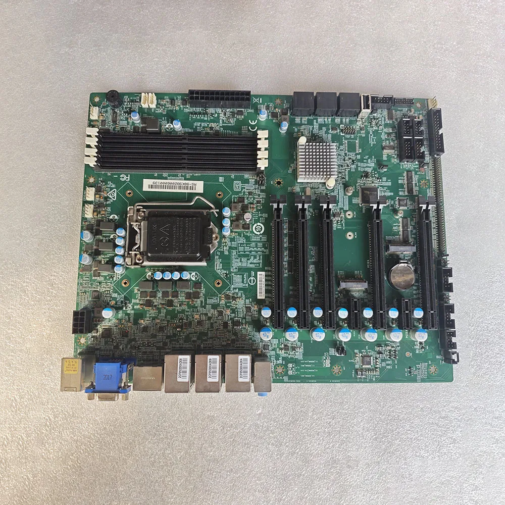 Industrial equipment motherboard MS-98K9 visual inspection motherboard with 3 network ports and multiple PCIe industrial control