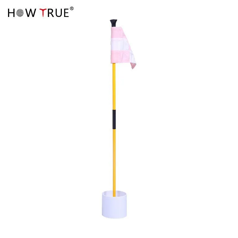 81CM Backyard Practice Golf Hole Pole Cup Flag Stick Golf Putting Green Flagstick Golf Flag and Flagpole Golf Hole New