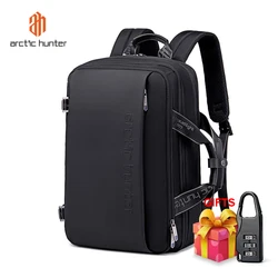 ARCTIC HUNTER New Waterproof School Backpack School Bag For College Simple Design Men's Casual Men's  Business Laptop Backpacks