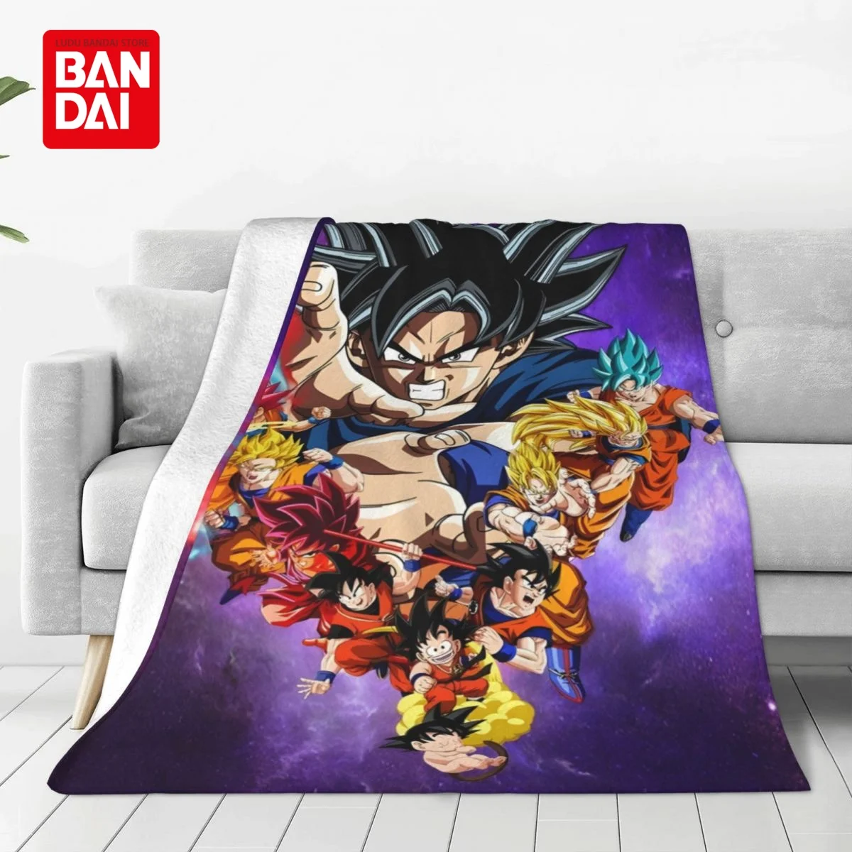 

Bandai Goku Japan Anime Dragonball Z Throw Blankets on Bed Sofa Air Condition Sleeping Cover Bedding Throws Bedsheet For Kids