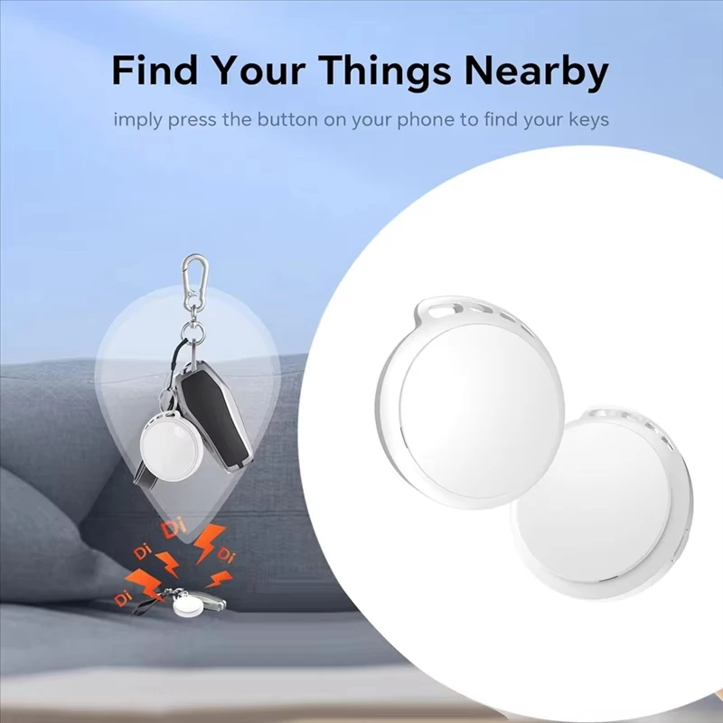 Мини-GPS трекер, 2 упаковки, трекеры для смарт-тегов, детская сумка для домашних животных, велосипедная сумка, поиск потерь, бирка для системы IOS, Air Tag, универсальная для Androiduser