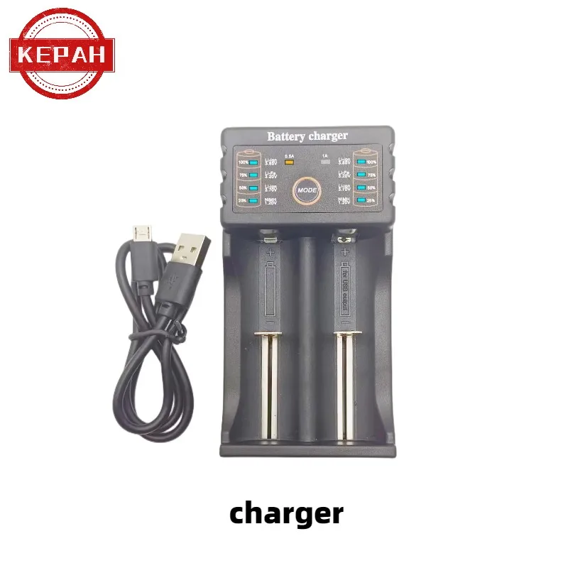 100% original brand new INR18650 flashlight battery 3.7V18650 3000mAh INR186550 30Q Li-ion rechargeable battery+18650 charger