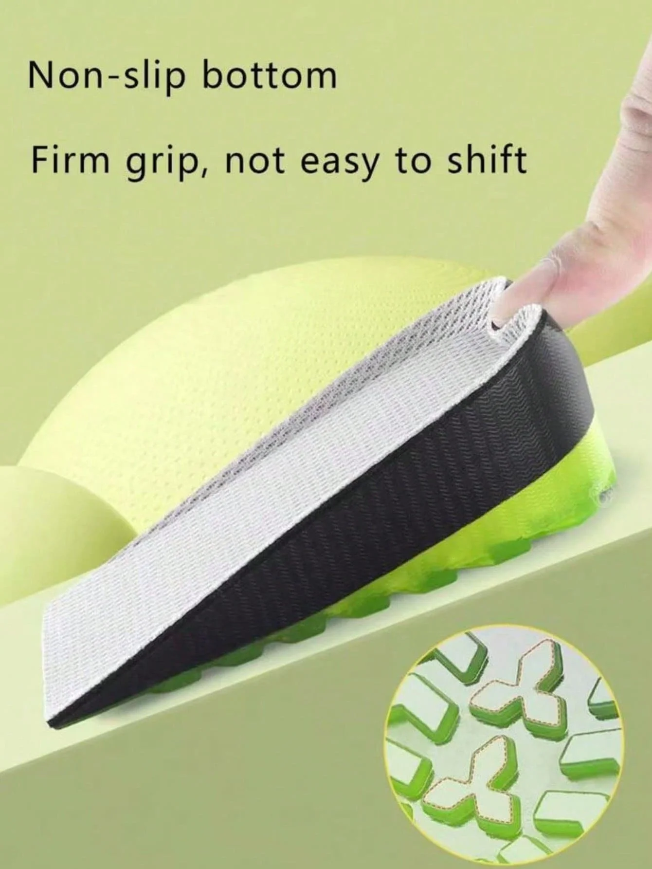 Non-Slip Height-Increasing Heel Lift Insoles