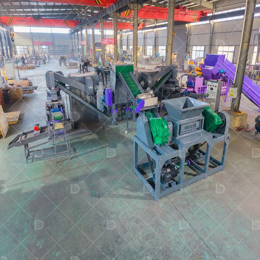 99.99% High Purity Electrostatic Separation Copper Cable Scrap Granulator Compact Cooper Wire Recycling Machine