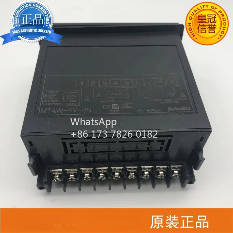 Nuevo panel de visualización digital Autonics original MT4W-AV-4N