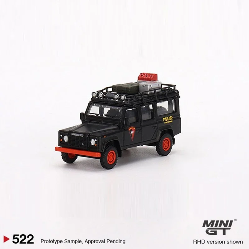 MINIGT 1:64 Model Car LandR 110 Alloy Off-Road SUV- Indonesian Version #522